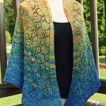 front view of Wool Therapy knitted by Kelly Eells