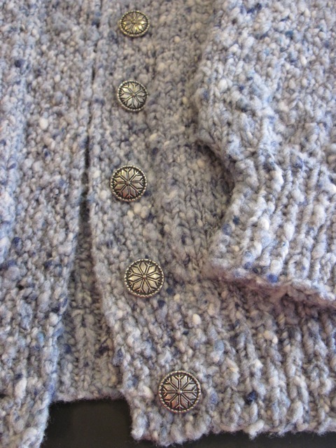 How to Attach a Button to Handknits, Knitting