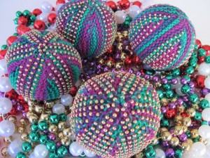 Mardi Gras Bead Balls
