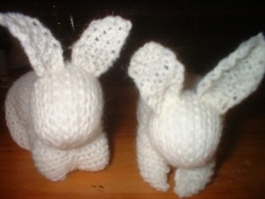 Knitted Bunny photos from Mary Lou Norton