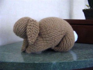 Mary's Knitted Bunny
