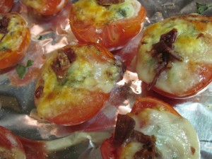 Grilled tomatoes