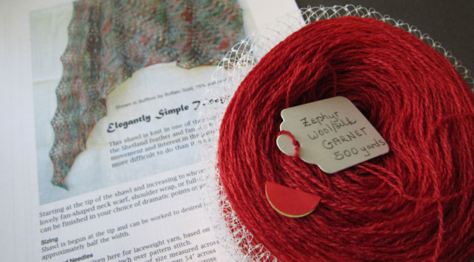 April Giveaway: Zephyr-In-A-Net Lace Yarn and Shawl Pattern